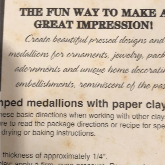 ceramic cookie & craft stamps - Picture 5 of 16